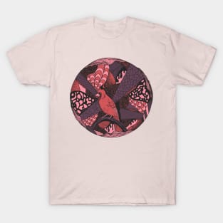 Ambrose Circle of The Northern Cardinal T-Shirt